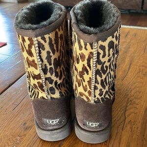 UGG leopard boots